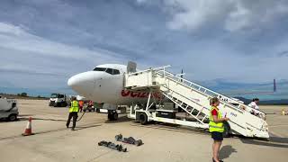 Jet2 flight LS941  MAN to GRO  Manchester to Girona  August 2023 [upl. by Trueblood]