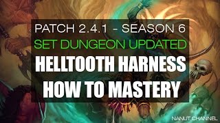 Diablo 3  241  Set Dungeon  Helltooth Harness Set Mastery How to [upl. by Aleac997]