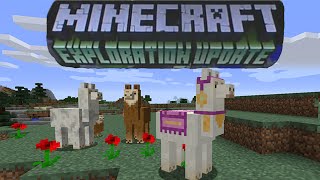 Minecraft 111 Exploration Update  Lamas Schatzkarten Shulker Box  Minecon  First Look [upl. by Aibonez]