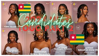 MISS TOGO 2024 CANDIDATES PART2LOME TOG0 AFRICA africa misstogo 2024 misstogo2024 togo viral [upl. by Aryhs]