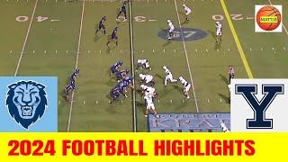 Yale vs Columbia Football Game Highlights  2024 College Football Week 10 [upl. by Derrik]