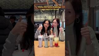 Trying the latest boba at ​⁠BigWayHotPot familychallenge familyfun justforfun guessinggame [upl. by Manouch]