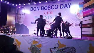 Don Bosco Day 2024 our evening Martial arts kungfustudents Demonstration [upl. by Shauna]