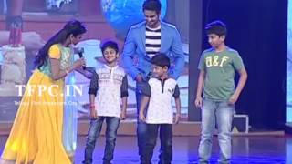 Anchor Suma Kanakala Fun with Sudheer Babu Son at Sri Sri Audio launch  TFPC [upl. by Levinson]