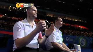 QF  MS  Peter Gade vs Chen Long  2011 All England Open [upl. by Howlyn]