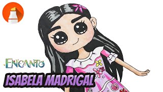 How to draw Isabella from Encanto  Disney Encanto  Andy Art Hub [upl. by Anitreb771]