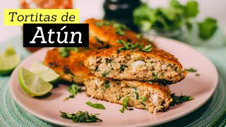 Receta de Tortitas de Atún ¡SÚPER FÁCIL  Recién Cocinados [upl. by Laurentium]