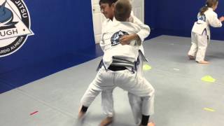 Kids Jiu Jitsu Pummeling Drill  McHugh BJJ [upl. by Eggleston32]