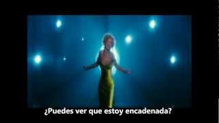 Christina Aguilera Bound To You Official Video Clip en español [upl. by Sheryle]