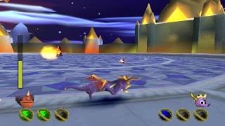 Spyro 2 Gateway to Glimmer PS1 walkthrough  FINAL BOSS  Riptos Arena [upl. by Staci]