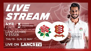 🔴 LIVE STREAM Lancashire vs Essex  LV County Championship  Day 3 [upl. by Maudie]