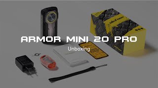 Ulefone Armor Mini 20 Pro Unboxing IR Night Vision 5G Compact Flagship [upl. by Daveen]