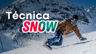 MEJORA LA TÉCNICA EN SNOWBOARD  Snowboard  Aprende a esquiar [upl. by Gauldin]