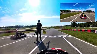 Group 1 Final footage  2024922 Mosport Karting event [upl. by Leonteen]