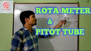 Hindi Rota meter amp Pitot tube  Chemical Pedia [upl. by Boggers]