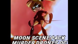 SD Moon Scene Pack Murder Drones OC [upl. by Nosde]