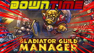 We cause blood baths in Gladiator Guild Manager  Downtime [upl. by Clarabelle]