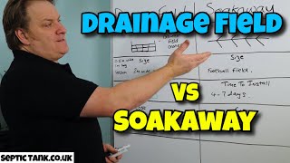 Drainfield vs Soakaway [upl. by Naillig]