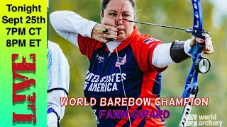 World Champion Barebow Fawn Girard [upl. by Arlan654]