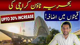 Bahria Town Karachi Current Market Update  30 Increase in Prices [upl. by Eradis662]