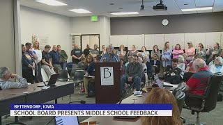 Bettendorf School Board responds to middle school safety concerns [upl. by Eceeryt]