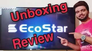 Ecostar LED TV 49 Inches  49U571 Unboxing Full HD [upl. by Hannad242]