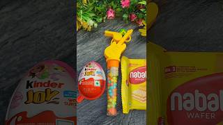 Guitar 🎸 Jems amp Nabati Wafer Chocolate In Kinder Joy Box shortsvideoviral [upl. by Mond817]