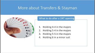 More about Transfers and Stayman [upl. by Melesa]