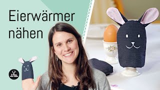 Eierwärmer nähen zu Ostern in niedlichen Hasenohren  Freebie 🐣 [upl. by Philipson288]