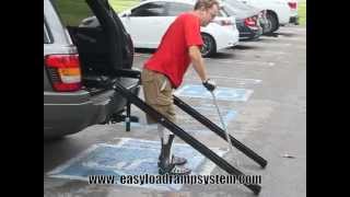 Easy Load Ramp System Daily Use [upl. by Ahsinotna910]