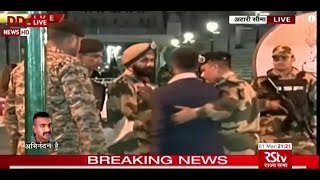 Abhinandan Varthaman Arrives from Pakistan [upl. by Onra]