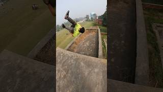 Can you do that parkour freerunning spidermanparkour rooftop delhikaspiderman spiderman [upl. by Nishi]