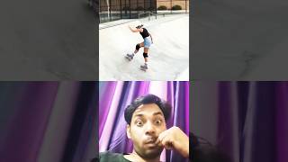 skateboarding skate rollerskating skatepark skating rap hiphop duet reaction shortfeed [upl. by Neret]