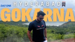 Traveling Hyderabad to Gokarna and visiting the Cleanest Beach [upl. by Aneris]