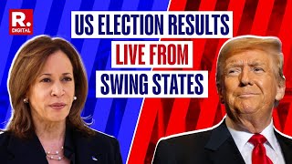 US Election 2024 Results LIVE Updates from Key Swing States  Pennsylvania  Florida  Arizona [upl. by Yesnnyl]