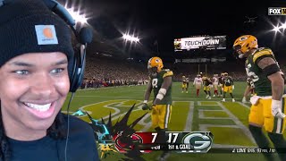 JOSH JACOBS HAT TRICK San Francisco 49ers vs Green Bay Packers  2024 Week 12 Game Highlights [upl. by Tichon728]