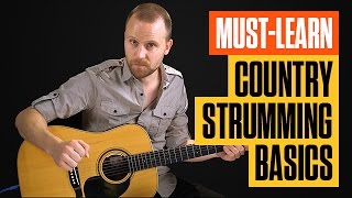 Super Easy Beginner Country Guitar Lesson  Acoustic Country Rhythm  Guitar Tricks [upl. by Bakerman850]