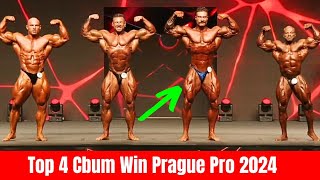 Cbum in Top 4 Prague Pro 2024 Live Pre Judging Result Shaun Clarida VS Martin Bodybuilding [upl. by Nnayar]