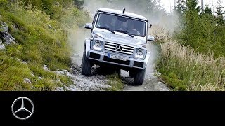 MercedesBenz GClass Extreme OffRoad Test [upl. by Oiratno]