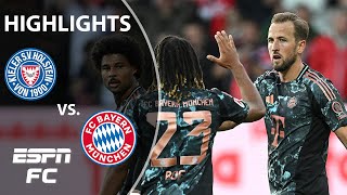 Holstein vs Bayern Munich  Bundesliga Highlights  ESPN FC [upl. by Yvad]