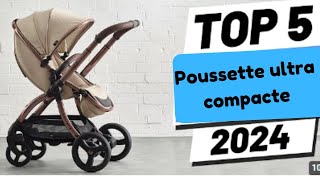 Poussette ultra compacte et légère pour bébé 3 Roues Pliable à 1 Main et inclinable [upl. by Bicknell]