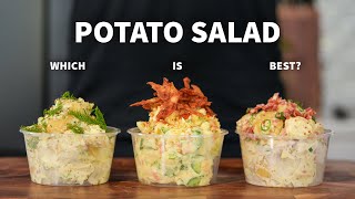 3 Easy Potato Salads  Viral Potato Salad Recipe [upl. by Carlye]