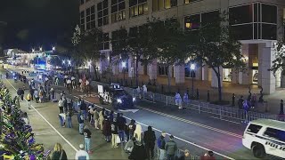 Mobile Mardi Gras Neptune’s Daughters Order of Isis parade downtown 2024 [upl. by Mudenihc835]