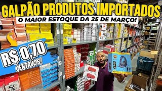 O que consigo comprar com 500 Reais na 25 de Março [upl. by Peirsen]