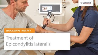 Treatment of Epicondylitis lateralis with Shockwave Therapy [upl. by Iseabal]