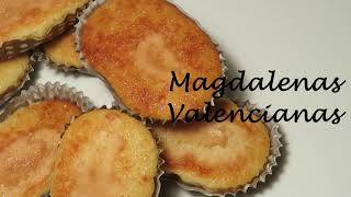 Pruebo las magdalenas valencianas de quotMayte en la cocinaquot ¡deliciosas [upl. by Ofella]