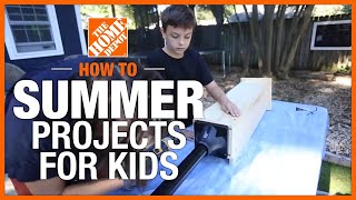 Summer Projects for Kids  The Home Depot [upl. by Tara154]