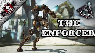 ARK  ENFORCER TAMING amp REVIEW CRAFTING A HIGH LEVEL ENFORCER amp WHAT THEY DO [upl. by Anikram]