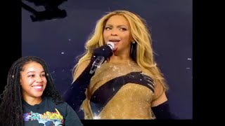 Beyoncé being ICONIC at the Renaissance World Tour  My Last Beyonce Experience  Reaction [upl. by Htaek]