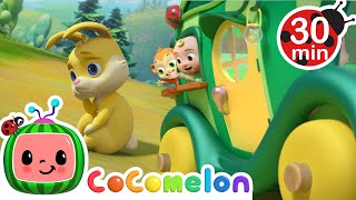 Bunny Misses The Bus Song  MORE CoComelon JJs Animal Time  Kids Songs  Animal Songs for Babies [upl. by Atinad]